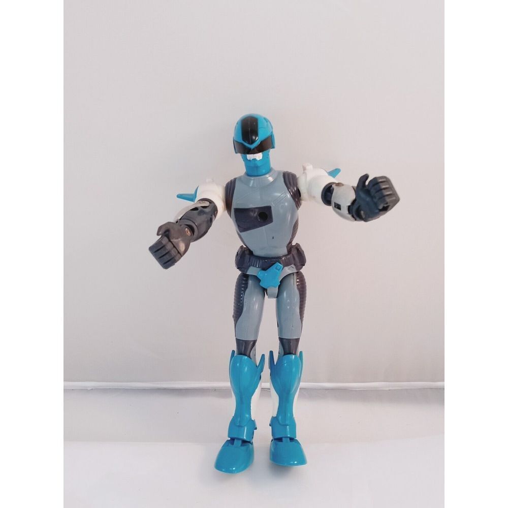 Vintage 1988 Toho Takara Blue‎ Zap Power Police Spectron Robot 8" Figure